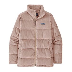 Patagonia Fjord Coat XL Cozy Peach Pink EUC Corduroy Puffer